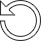 Hassle-free returns icon: a package with a return arrow