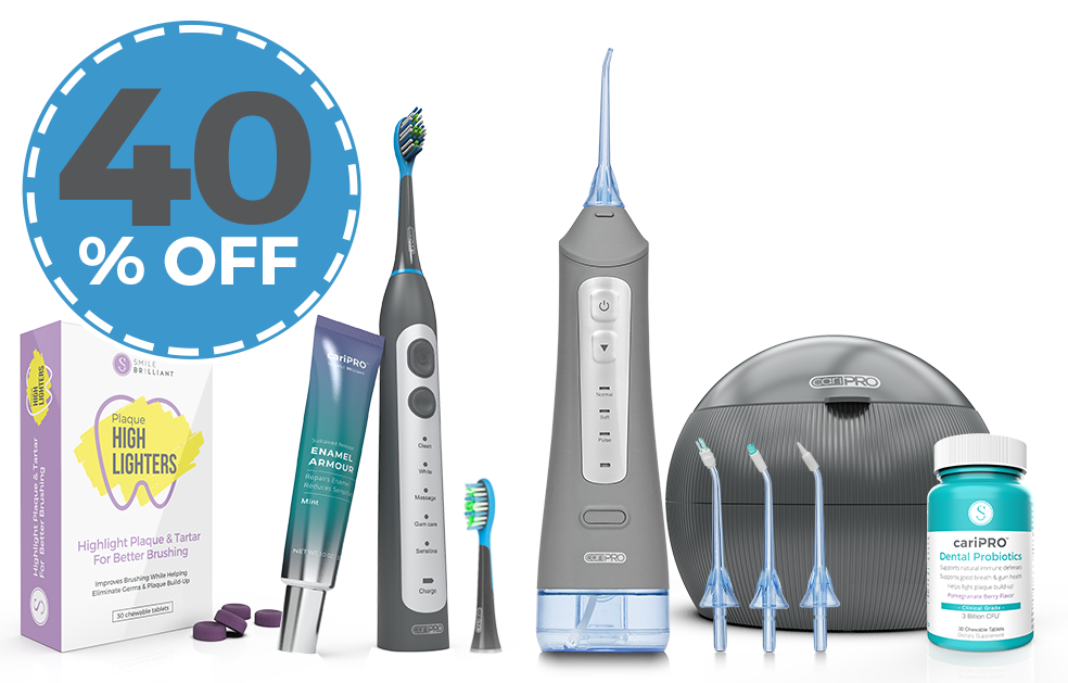 DELUXE cariPRO Oral Care Bundle Smile Brilliant
